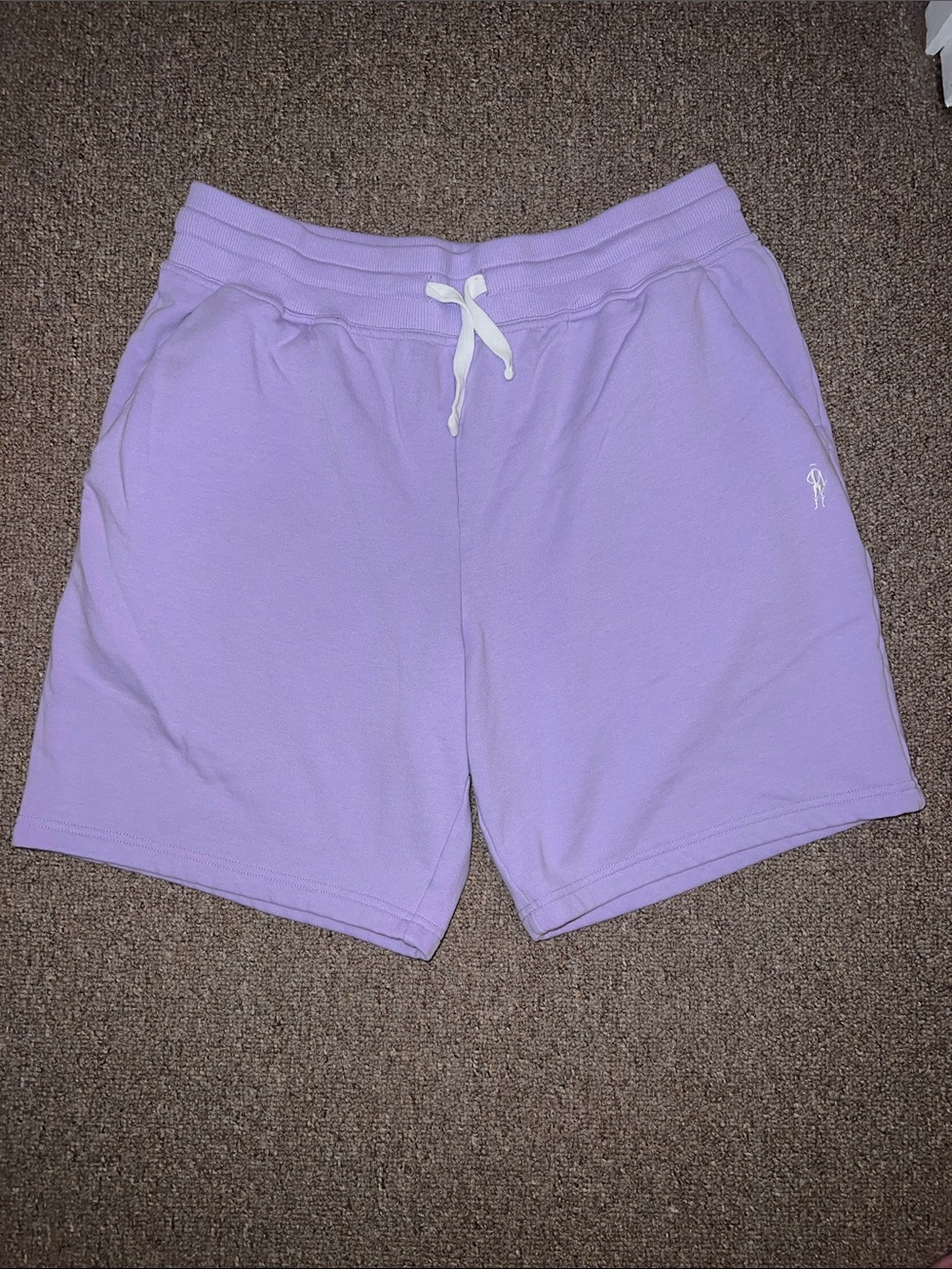 Jockey Lavender Drawstring Athletic Shorts